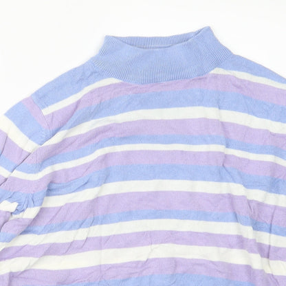 Womens UK Size 10 Marks and Spencer Blue Pullover Jumper