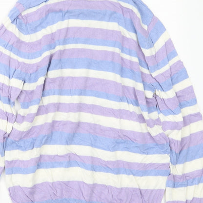 Womens UK Size 10 Marks and Spencer Blue Pullover Jumper