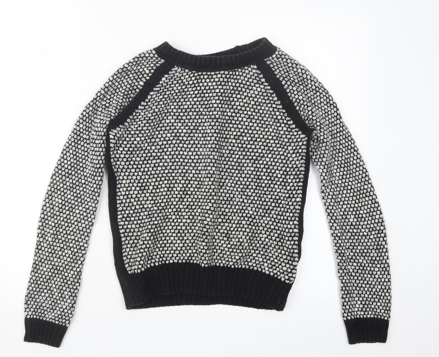 Womens UK Size 8 New Look Black Pullover Jumper