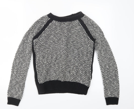 Womens UK Size 8 New Look Black Pullover Jumper