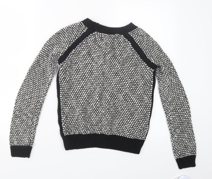 Womens UK Size 8 New Look Black Pullover Jumper