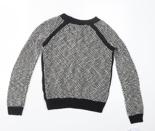 Womens UK Size 8 New Look Black Pullover Jumper