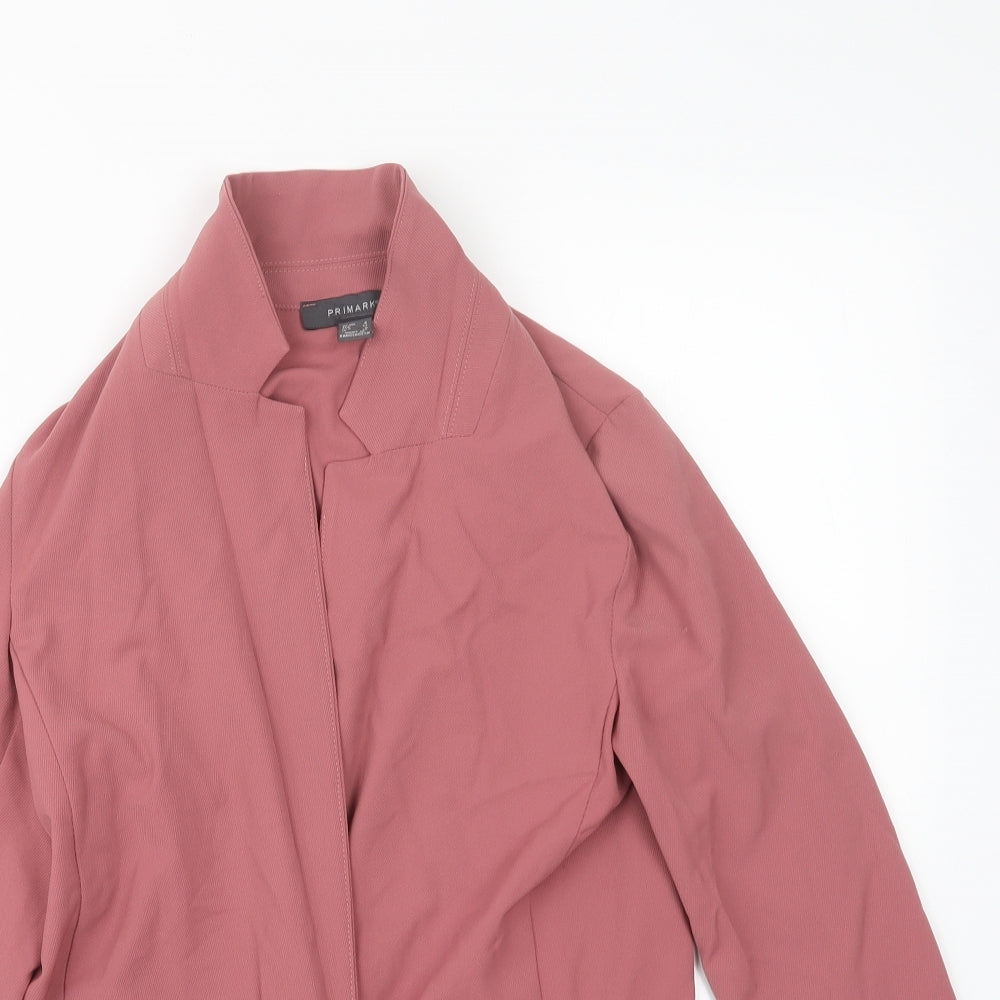 Primark Womens Pink   Jacket  Size 4