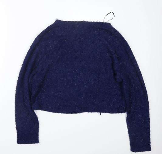 Divided by H&M Womens Blue  Knit Pullover Jumper Size L