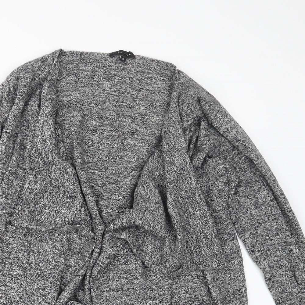 Womens UK Size 14 New Look Grey Cardigan Jumper