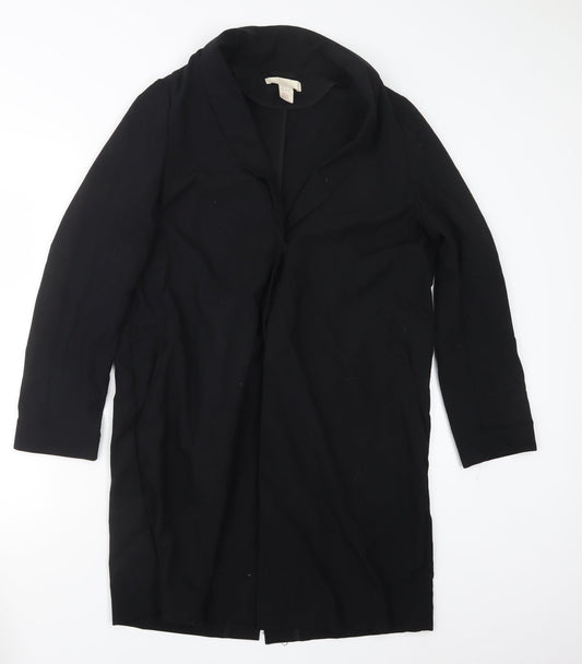 Womens UK Size 8 H&M Black Jacket