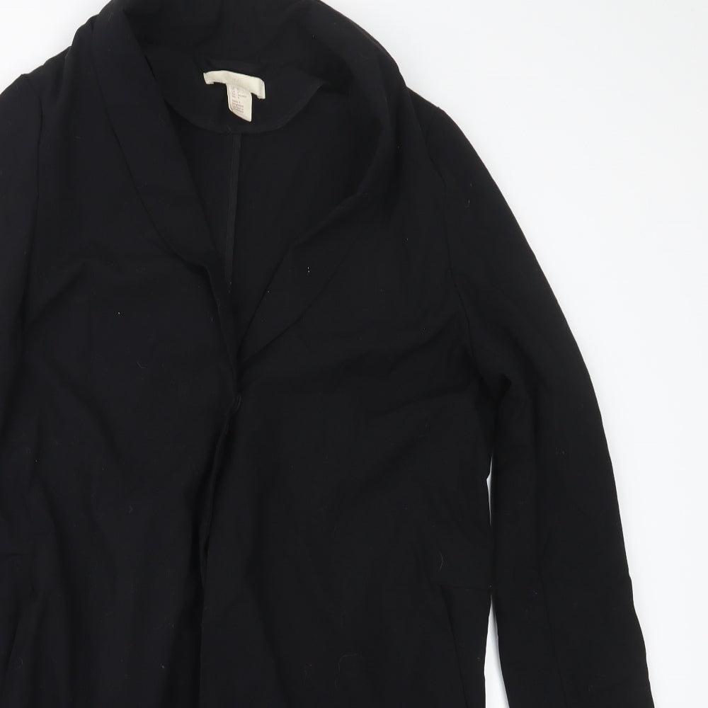 Womens UK Size 8 H&M Black Jacket