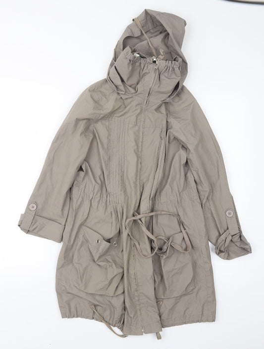 Denim Co Womens Beige   Jacket Coat Size 8