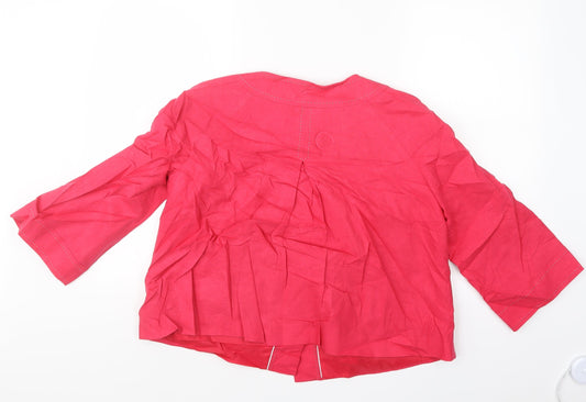 Womens UK Size 14 Marks and Spencer Pink Jacket