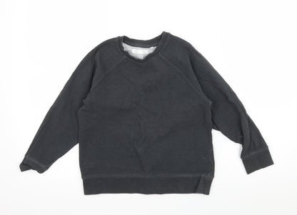 Next Boys Grey  Jersey Pullover Sweatshirt Size 6 Years