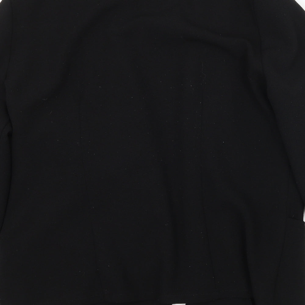 Womens UK Size M Wallis Black Jacket