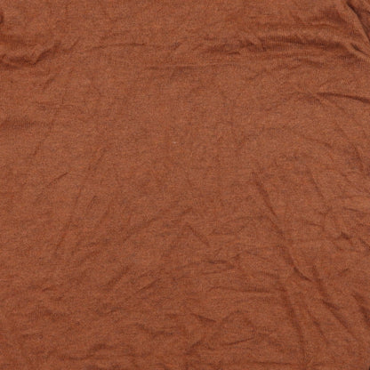 Womens UK Size 8 Marks and Spencer Brown Pullover Jumper