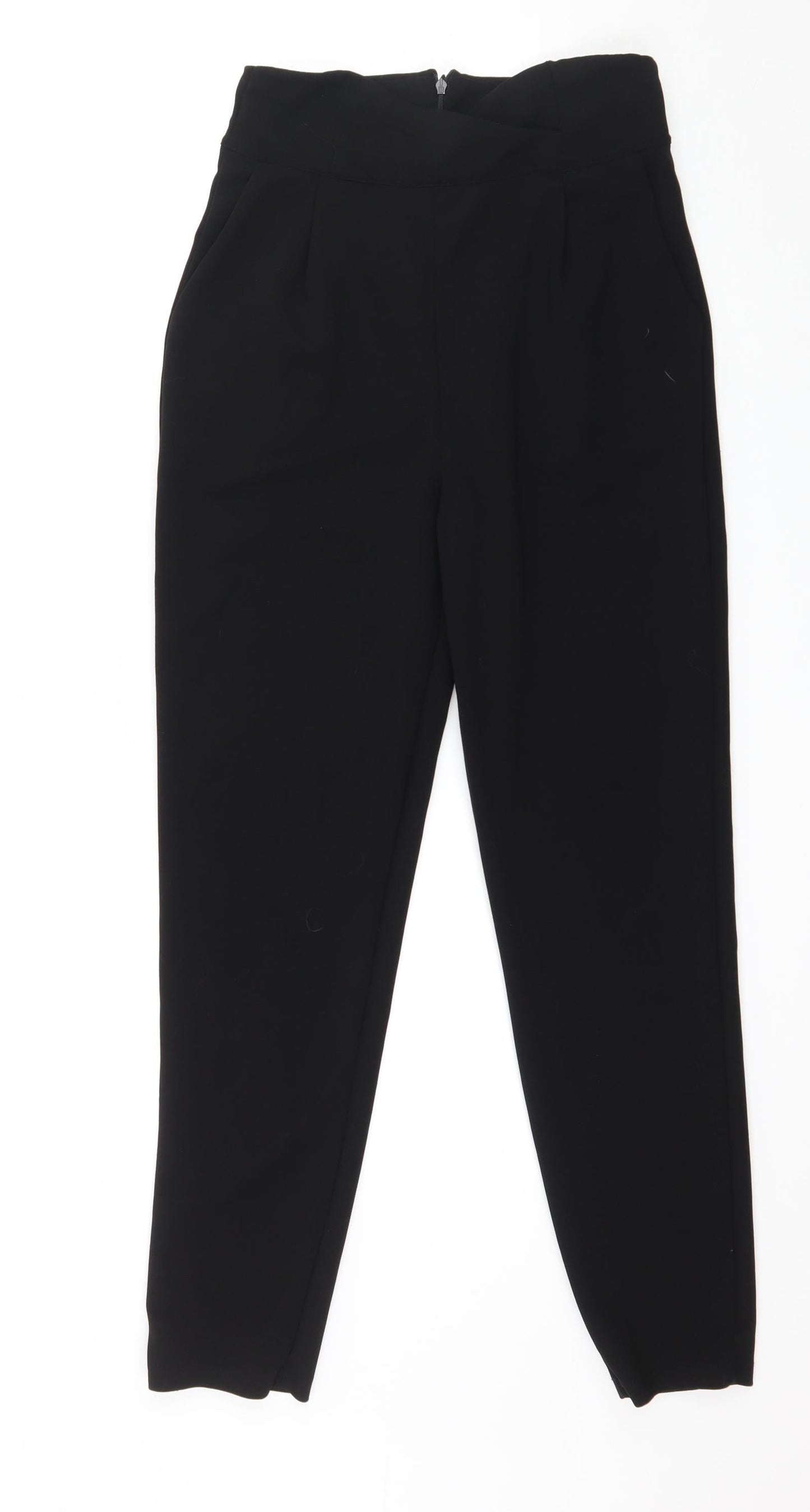 Womens UK Size 28 in Preworn Regular Fit  Black Trousers