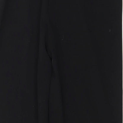 Womens UK Size 28 in Preworn Regular Fit  Black Trousers