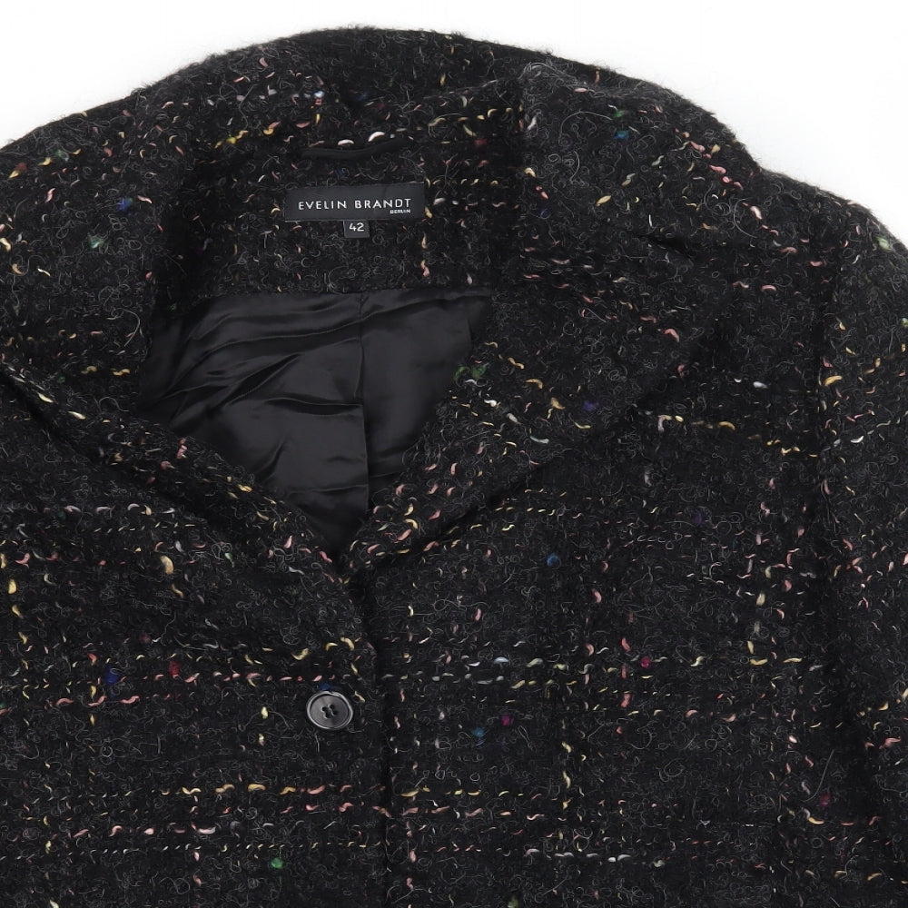 Womens UK Size 14 EVELIN BRANDT Black Jacket