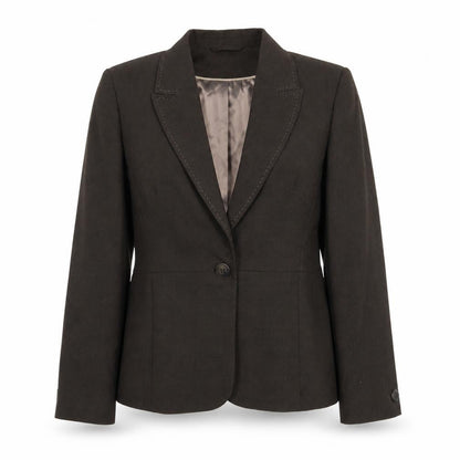 Womens UK Size 12 NEXT Petites Brown Suit Jacket