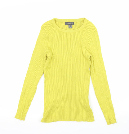 Primark Womens Green  Knit Pullover Jumper Size 10