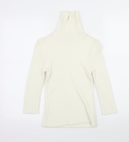 Womens UK Size 8 New Look Ivory Pullover Jumper