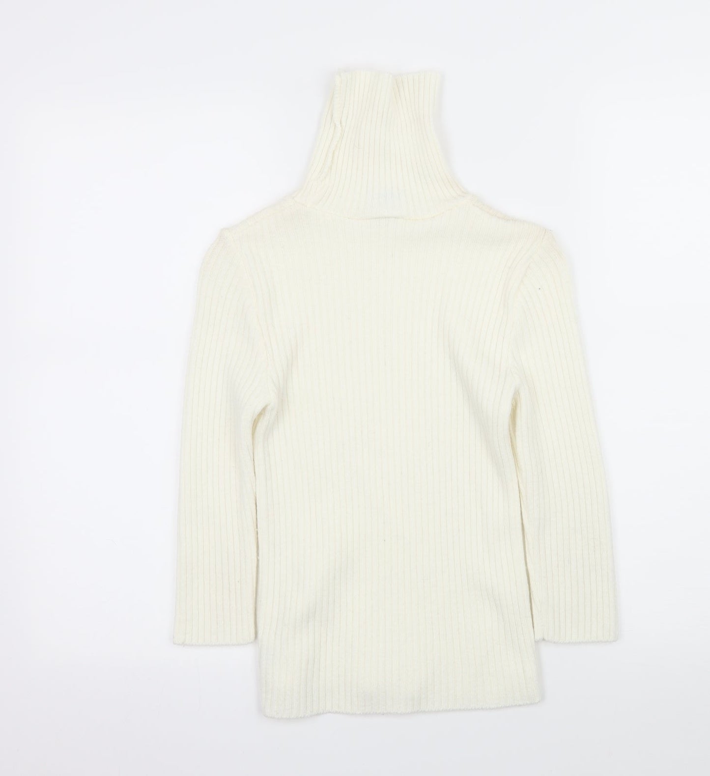 Womens UK Size 8 New Look Ivory Pullover Jumper