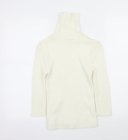 Womens UK Size 8 New Look Ivory Pullover Jumper