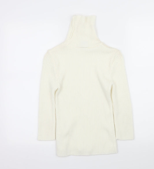 Womens UK Size 8 New Look Ivory Pullover Jumper