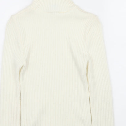Womens UK Size 8 New Look Ivory Pullover Jumper