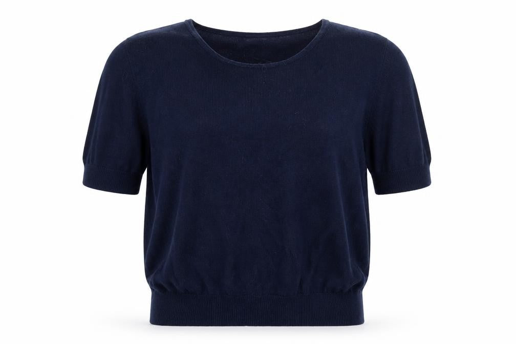 Womens UK Size M Munrospun Blue Pullover Jumper