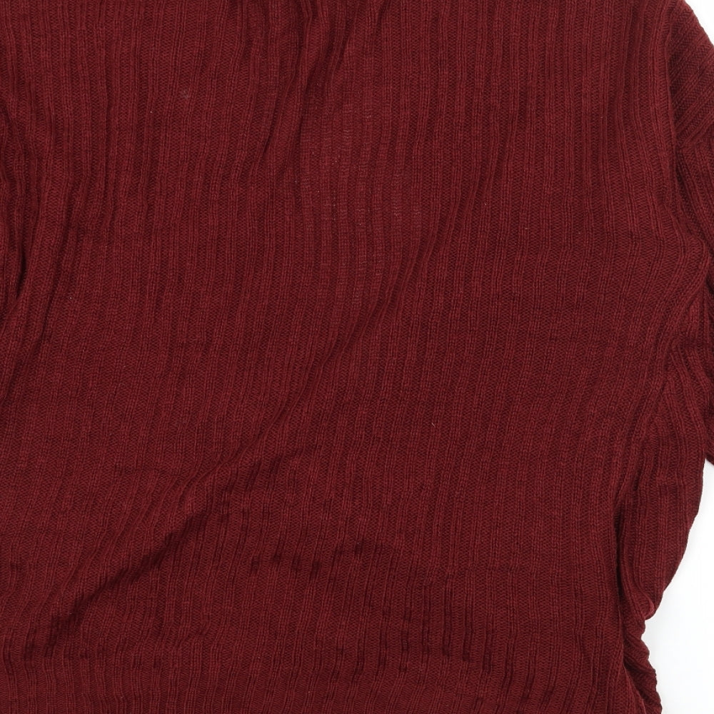 Womens UK Size 14 PEP & CO Red Pullover Jumper