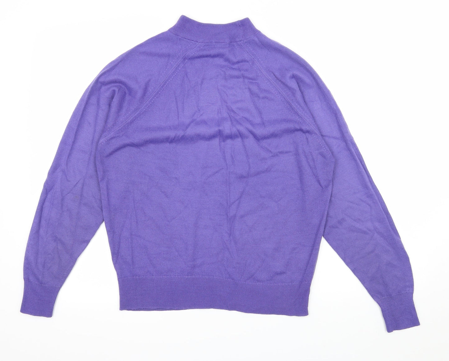 Womens UK Size 12 Littlewoods Purple Pullover Jumper