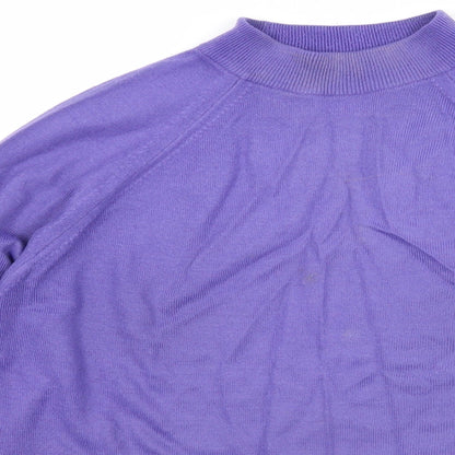 Womens UK Size 12 Littlewoods Purple Pullover Jumper