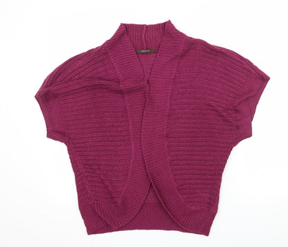 Womens UK Size 14 Savoir Purple Cardigan Jumper