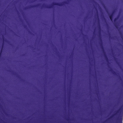 Womens UK Size 12 Littlewoods Purple Pullover Jumper