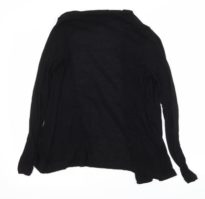 George Womens Black  Knit Cardigan Jumper Size 8