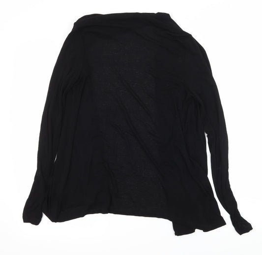 George Womens Black  Knit Cardigan Jumper Size 8