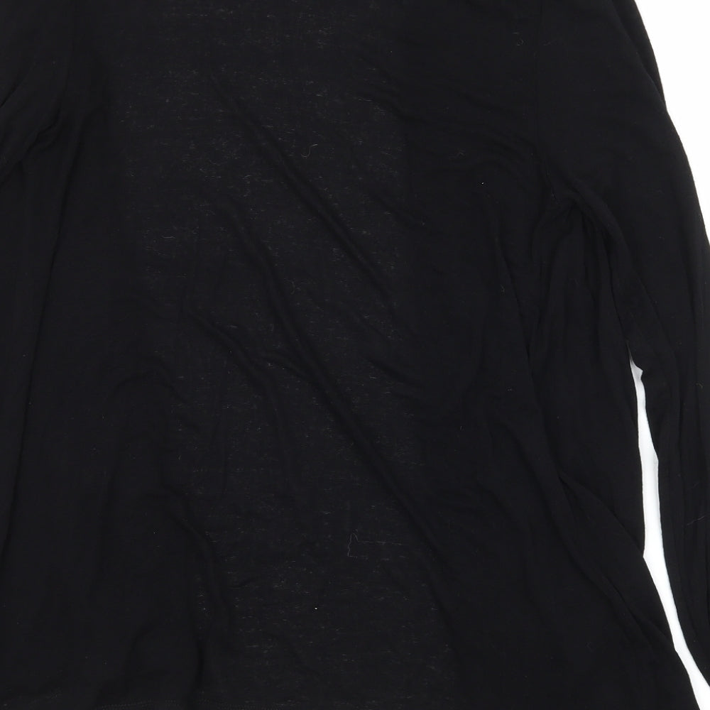 George Womens Black  Knit Cardigan Jumper Size 8