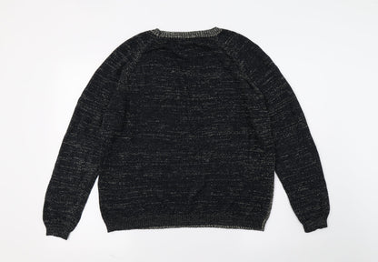 Womens UK Size L Klass Gold Pullover Jumper