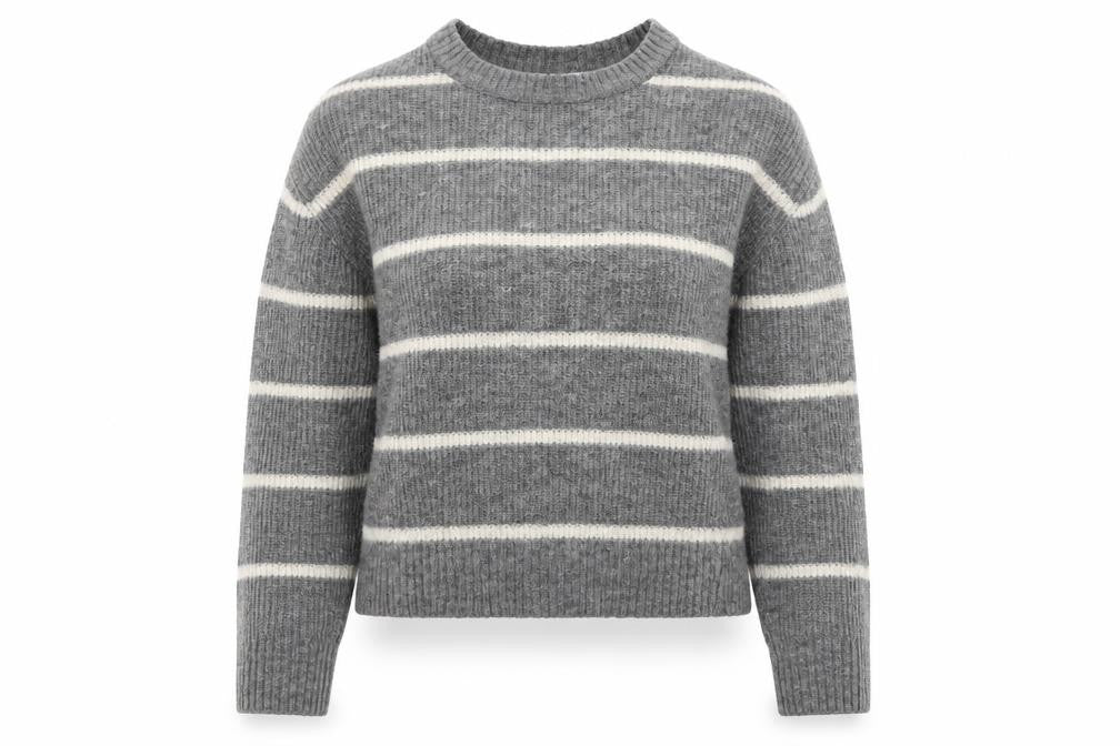 Womens UK Size 6 H&M Grey Pullover Jumper