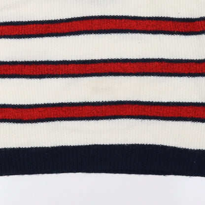 Womens UK Size 10 H&M Multicoloured Pullover Jumper