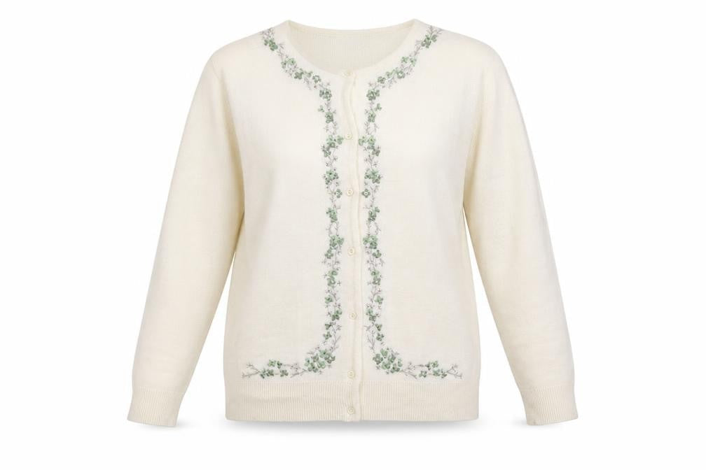 Womens UK Size 10 Berkertex Ivory Cape Jumper