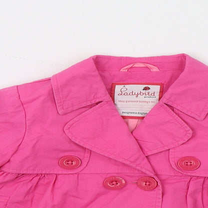 Ladybird Girls Pink   Jacket  Size 12-18 Months