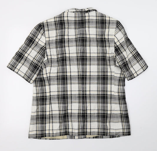 Marks and Spencer Womens Multicoloured Check  Jacket Blazer Size 16