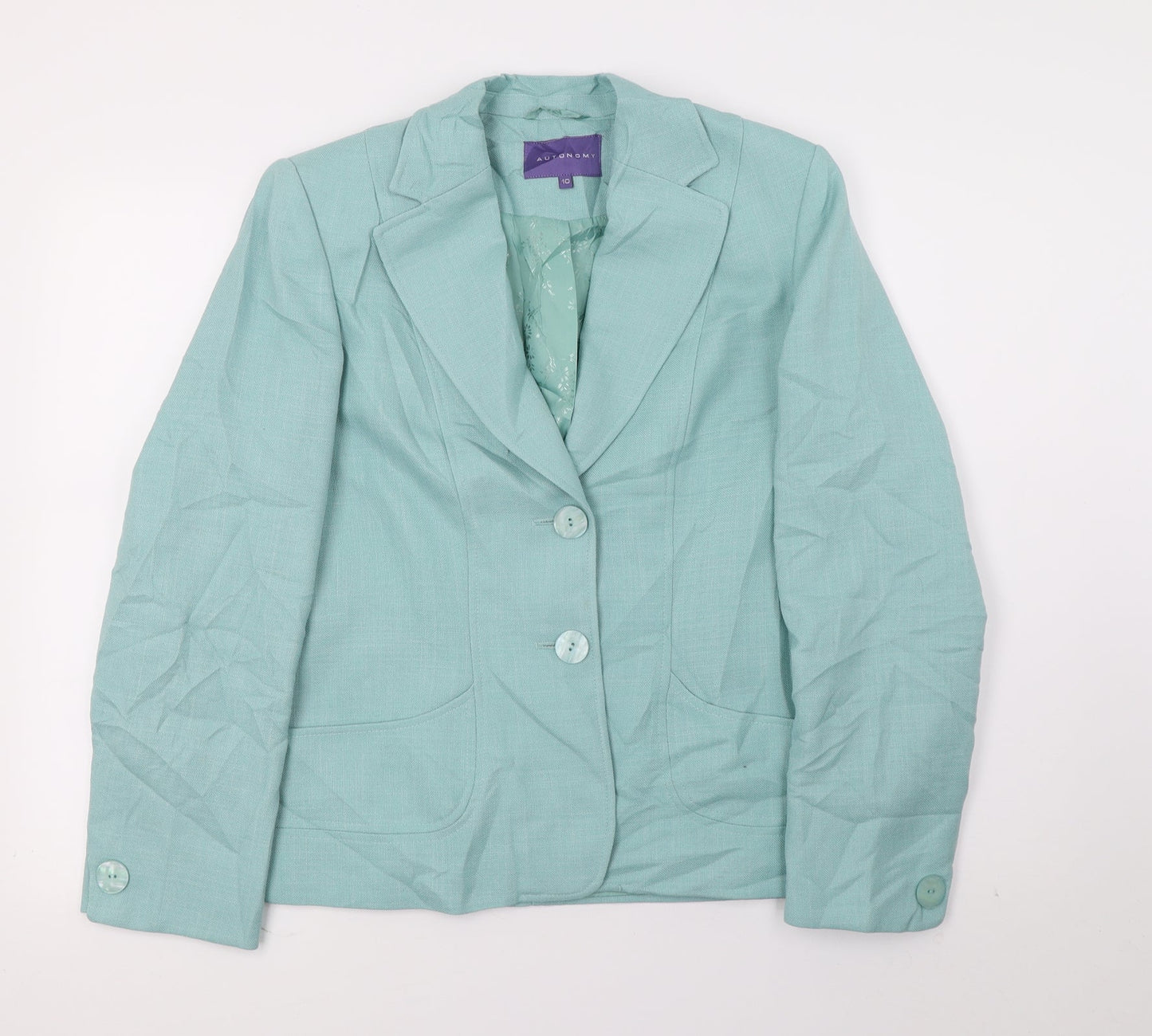 Autonomy Womens Blue   Jacket Blazer Size 10