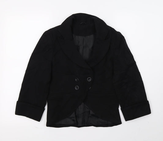 Dorothy Perkins Womens Black   Jacket Blazer Size 8