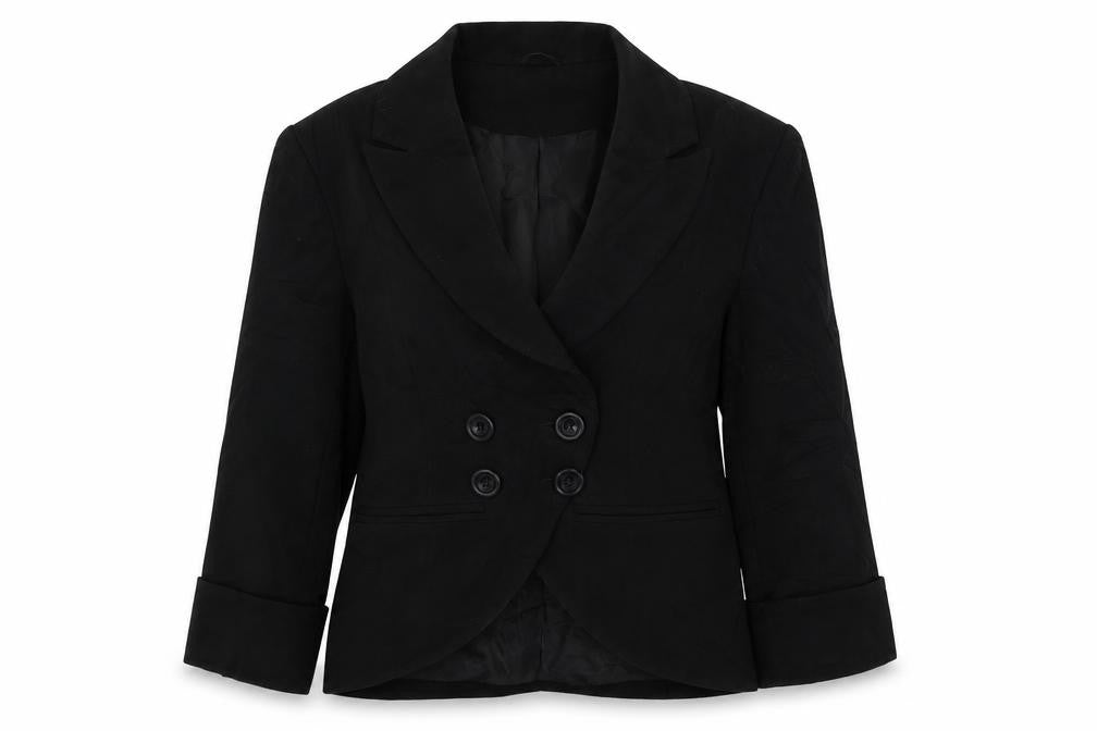 Womens UK Size 8 Dorothy Perkins Regular Black Blazer