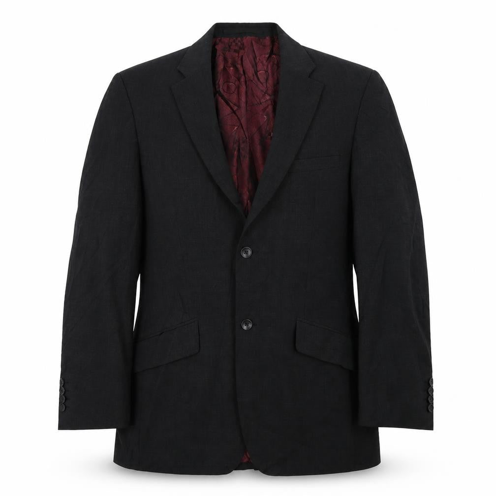 Mens UK Size M REMUS Regular Black Suit Jacket