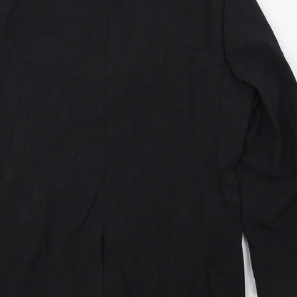 Mens UK Size M REMUS Regular Black Suit Jacket
