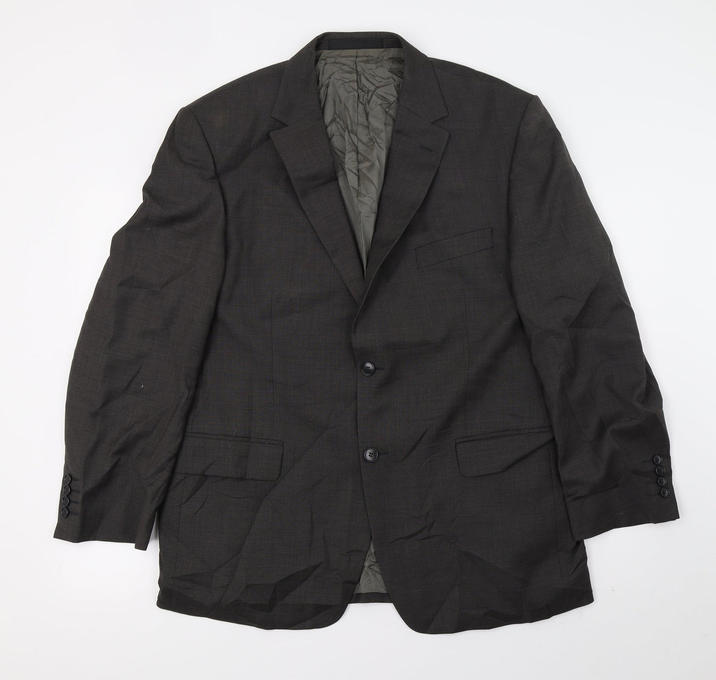 Mens UK Size L Marks and Spencer Regular Grey Suit Jacket