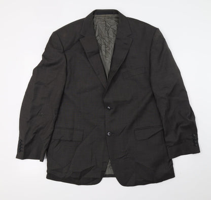 Mens UK Size L Marks and Spencer Regular Grey Suit Jacket