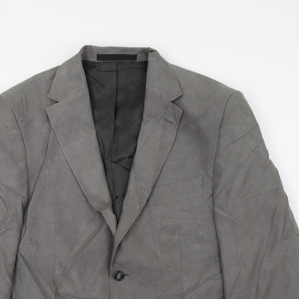 Mens UK Size L Marks and Spencer Regular Grey Suit Jacket