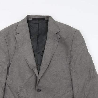 Mens UK Size L Marks and Spencer Regular Grey Suit Jacket